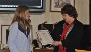 Alyssa Grayson Awarded the HSUS Kind Kid Award